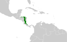Carpodectes nitidus map.svg