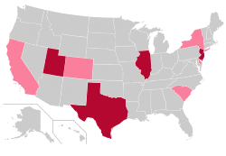 Great West Conference locations