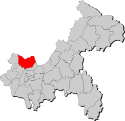 Hechuan District in Chongqing