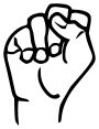 Sign language S.svg