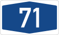A71 shield}}