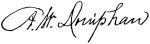 AWDoniphan Signature.svg