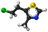 Clomethiazole ball-and-stick model.png