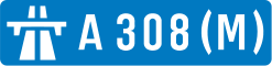 A308(M) shield