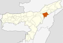 India Assam Jorhat district map.svg