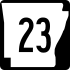 Highway 23 marker