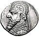 Coin of Mithradates II of Parthia (cropped, part 2), Ecbatana mint.jpg