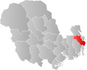 Tønsberg within Vestfold og Telemark