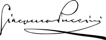 Giacomo Puccini signature.svg