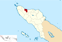 Location within Aceh