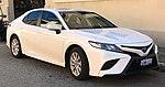 2018 Toyota Camry (AXHV71R) Ascent Sport Hybrid sedan (2018-08-13) 01.jpg