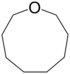 Structure of Oxonane