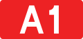 Autostrada A1 shield}}
