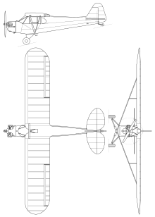 Piper J3 Cub.svg