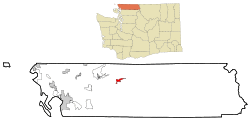 Location of Glacier, Washington