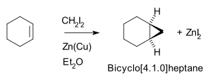 An example of the Simmons-Smith reaction