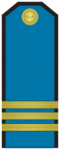 Rank insignia of Сержант of the Bulgarian Air forces.png
