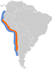 Sula variegata map.svg