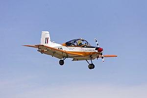 CT-4A Airtrainer A19-040 (VH-CTK) landing during the Warbirds Downunder 2013.jpg