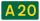 UK road A20.svg