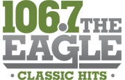 KLTH 106.7TheEagle logo.png