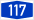 Bundesautobahn 117 number.svg