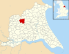 Warter UK parish locator map.svg