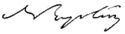 Napoleon III's signature