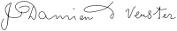Father Damien's signature 1880.svg