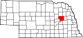 State map highlighting Platte County