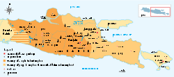 Janggala and Panjalu (Kediri) kingdom, later unified as Kediri kingdom