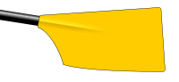 Image showing the rowing club's blade colours