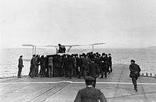 Dunning First Moving Carrier Landing IWM Q 110613.jpg