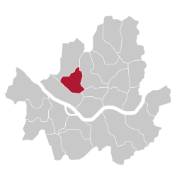 Location of Seodaemun-gu in Seoul