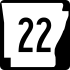 Highway 22 marker