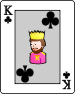 King of clubs