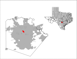 Location of Castle Hills, Texas