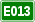 Tabliczka E013.svg