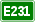 Tabliczka E231.svg