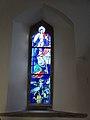 Stained blue glass window by Marc Chagall, All Saints Church, Tudeley.jpg