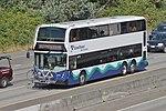 Sound Transit double-decker bus 91711 on route 512, August 2018.jpg