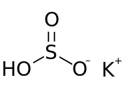 Potassium bisulfite.svg