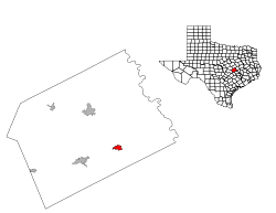 Milam County Milano.svg
