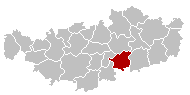Walhain Brabant-Wallon Belgium Map.png