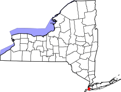 Location within the state of New York