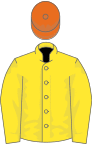 Yellow, orange cap