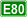 European route E80