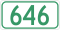 Saskatchewan Route 646.svg