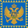 Presidential Standard of Montenegro (at sea).svg