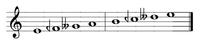 Greek Dorian enharmonic genus.png